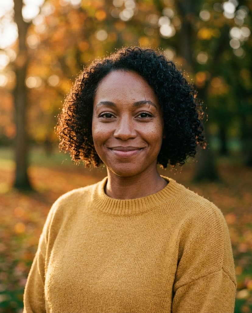 LinkedIn Headshots example, AI-generated headshot