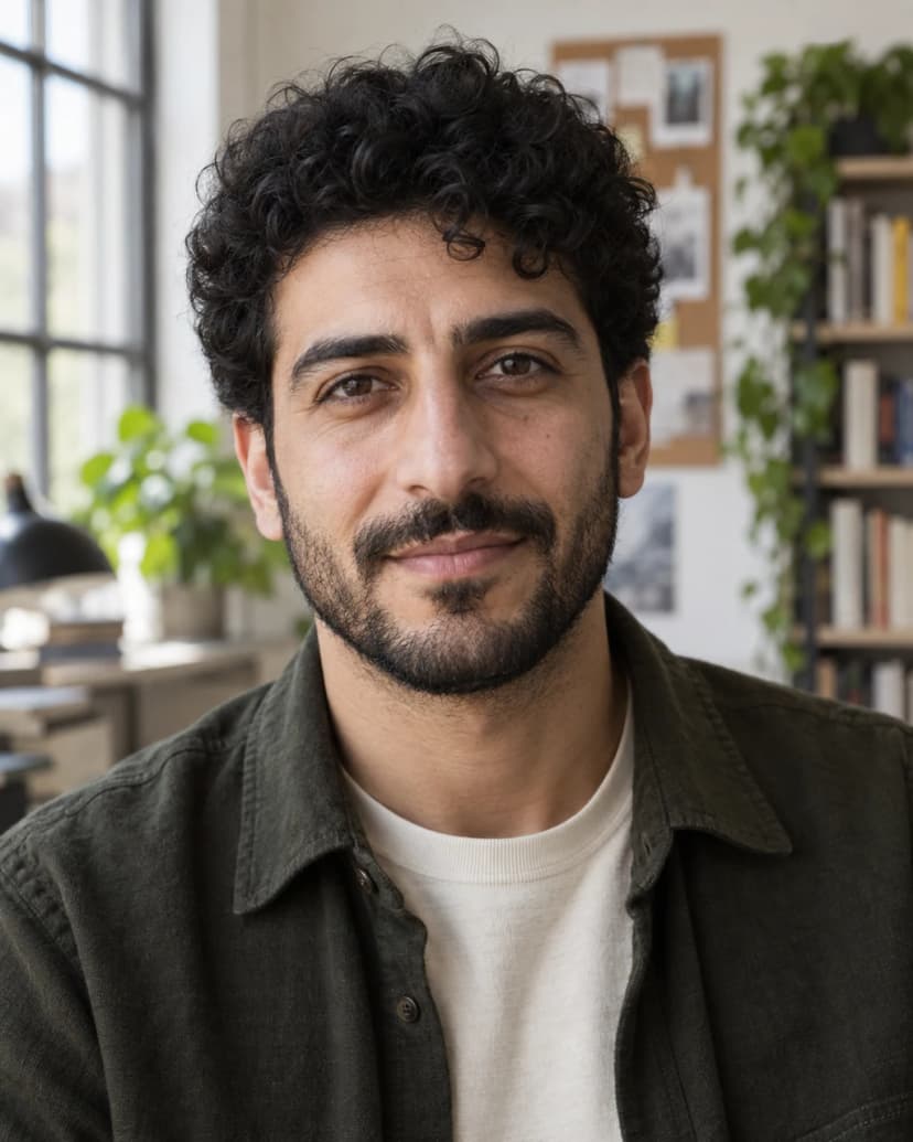 Retrato de escritor: espacio creativo con luz de ventana, idea de Fondo