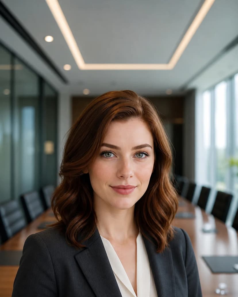Retrato corporativo: sala de juntas con profundidad, idea de Fondo
